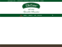 Tablet Screenshot of elleesse.it